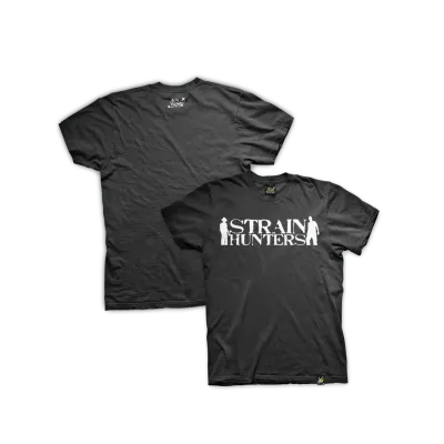 Strain Hunters T-Shirt - Black